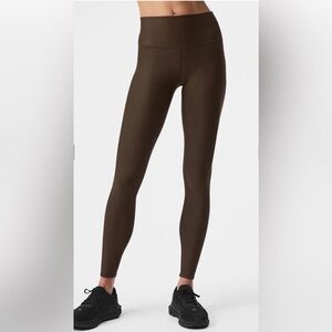 Alo espresso leggings 7/8 length high waist